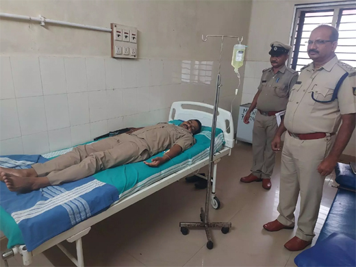 Police attacked 